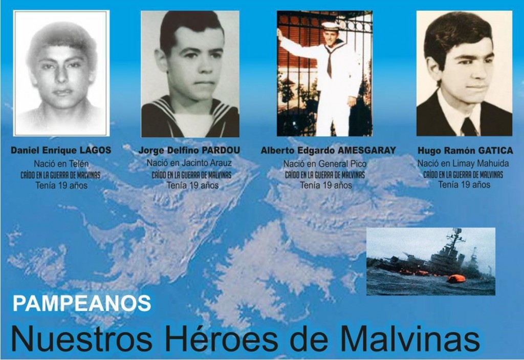 Conmemoran el hundimiento del Crucero General Belgrano