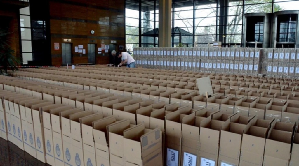 Cuántas personas están habilitadas para votar en cada localidad del Departamento Loventuel