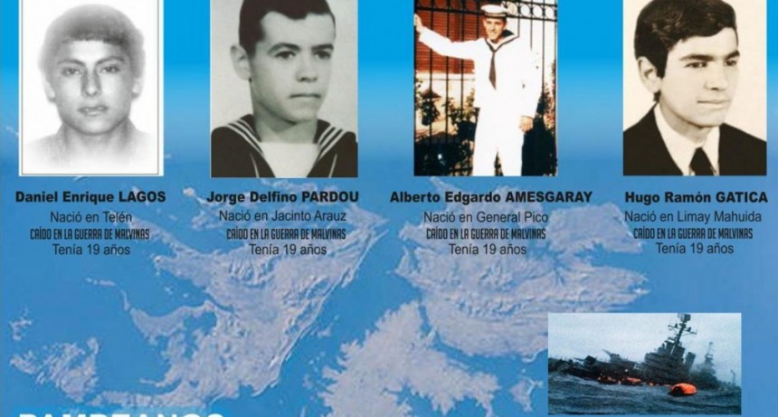 Conmemoran el hundimiento del Crucero General Belgrano