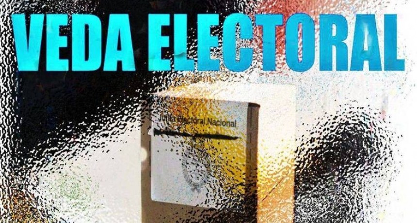 Qué se podrá hacer y qué no durante la veda electoral