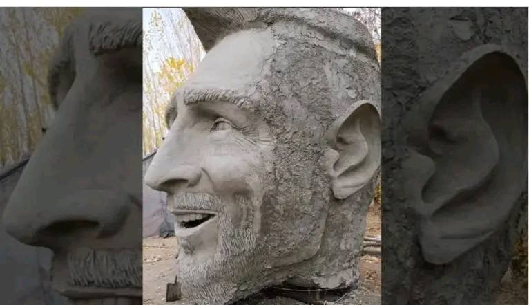  Construyen la estatua m&aacute;s grande del mundo de Lionel Messi