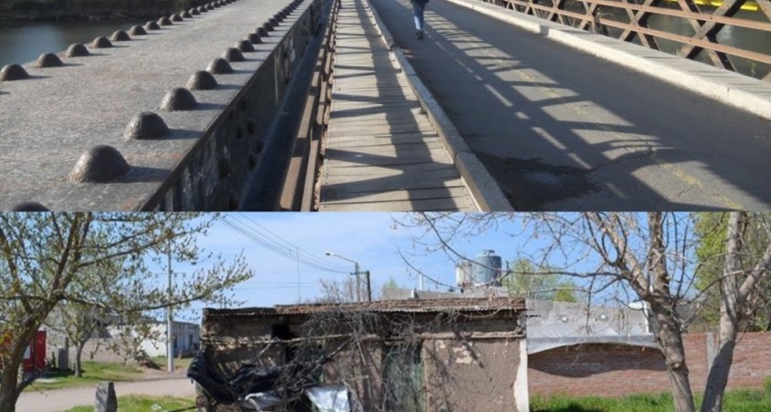 El puente de La Adela, la casa de Yancamil y el cementerio israelita, en el Patrimonio Cultural