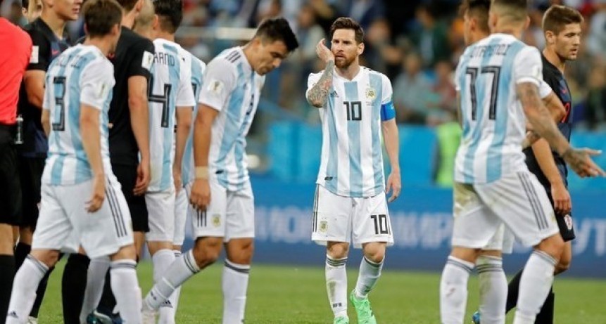 Argentina fue goleada por Croacia y está al borde del abismo