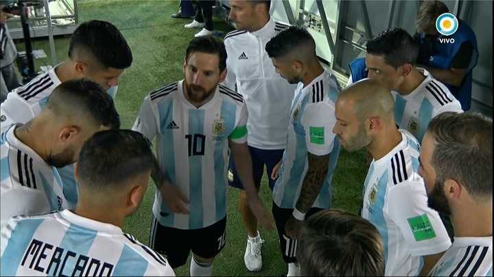Así fue la arenga de Leo