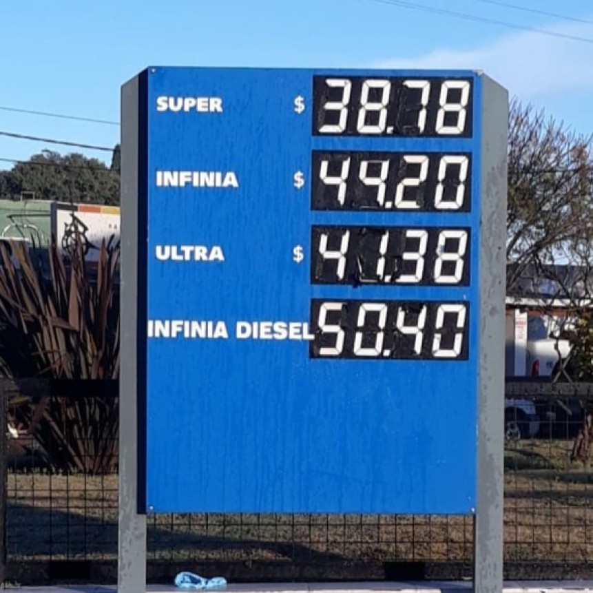 AUMENTARON LOS COMBUSTIBLES