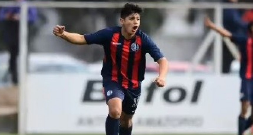 El victoriquense, Fabio Aranda, es el goleador de la Categoría 2003 de SanLorenzo (video)
