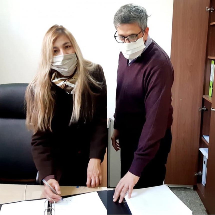 MONICA VALOR ACEPTO EL CARGO DIRECTIVO EN LA SAPEM