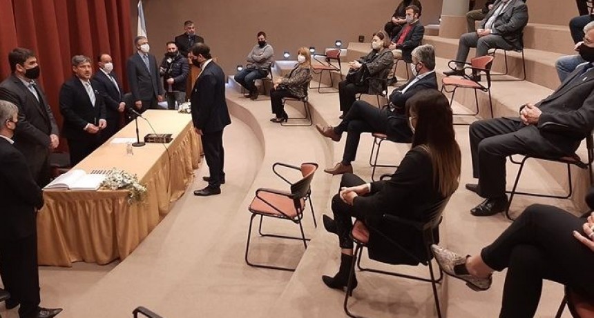 El Victoriquense Sebastian Mendiara asumió como Fiscal titular en Eduardo Castex