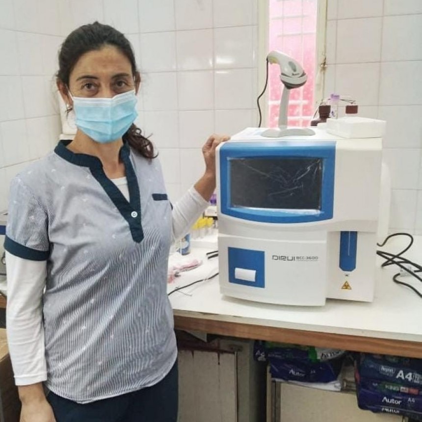 VICTORICA: LLEGAN NUEVOS EQUIPOS AL HOSPITAL PARA PACIENTES CON COVID