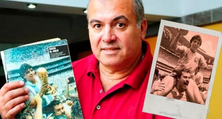 Historia del hombre que llevó en andas a Diego Maradona en México