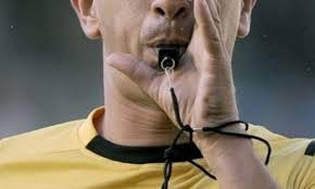 LOS ARBITROS DEL FIN DE SEMANA