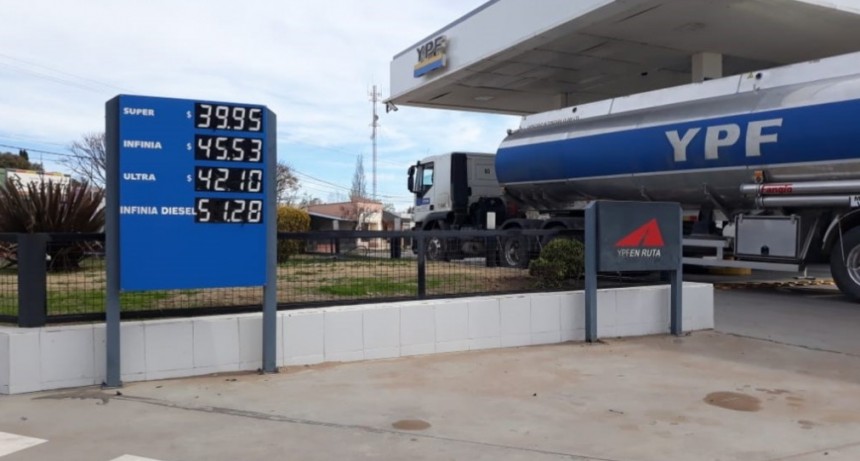 Cómo quedaron los precios de los combustibles en YPF tras el nuevo aumento??