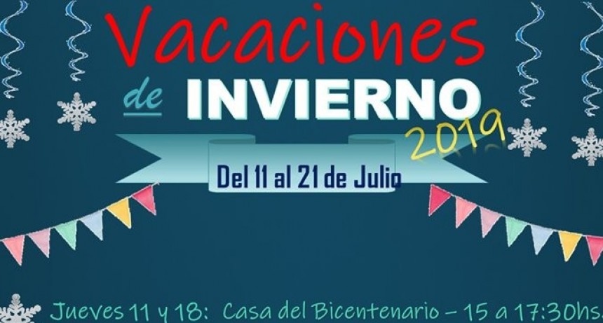 Actividades en las vacaciones de invierno
