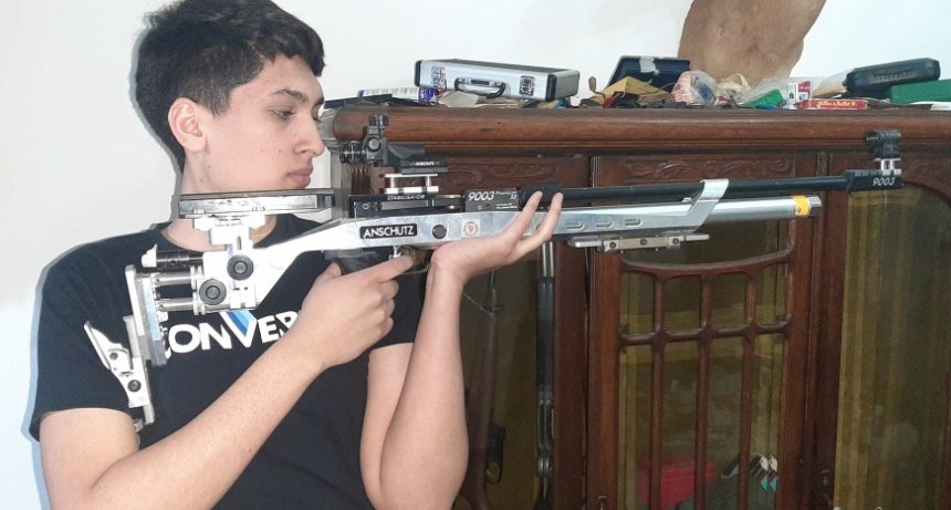 TIRO: MATIAS CARRANZA EL MEJOR ARGENTINO EN TORNEO INTERNACIONAL