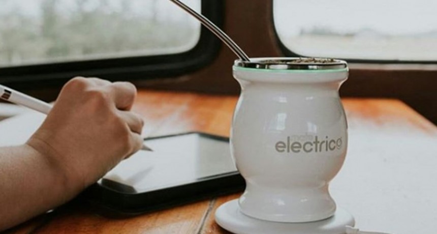 Llegó el mate eléctrico... no se lava ni enfría...vos que pensas