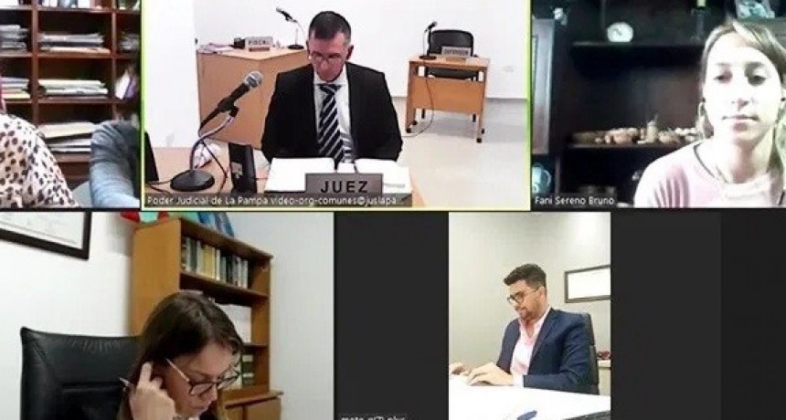 Policía de Castex lesionada en un choque: Realizaron la audiencia preliminar por Zoom