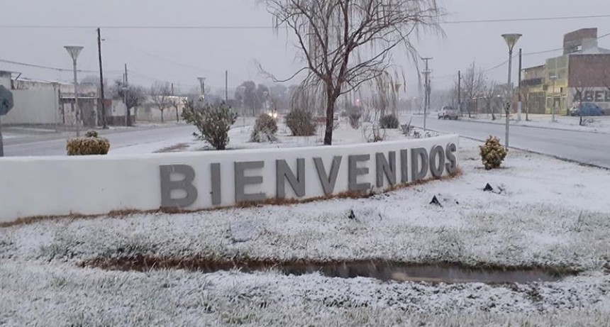 NIEVE EN 25 DE MAYO