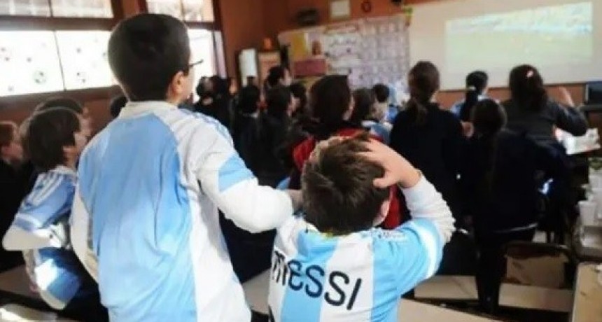 Mundial de Qatar 2022: los partidos de Argentina se podrán ver en las escuelas