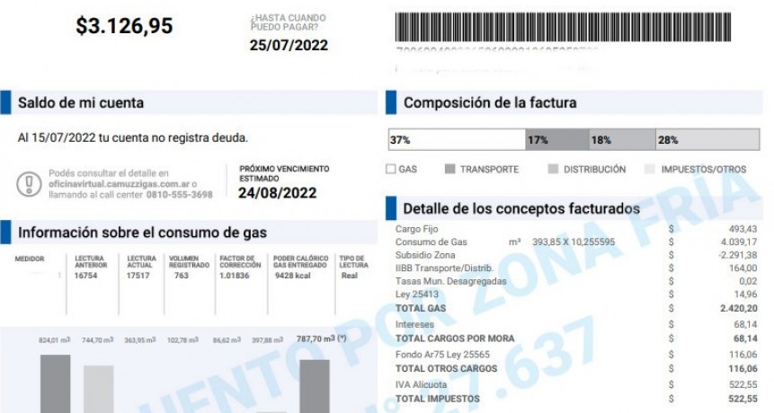 Ya se inscribieron más de 6 millones de hogares a la segmentación de los subsidios