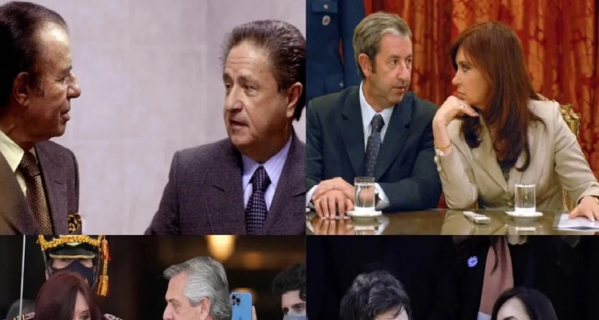 La maldición de los vicepresidentes: la lista de traiciones y peleas como la que pone en jaque a Javier Milei
