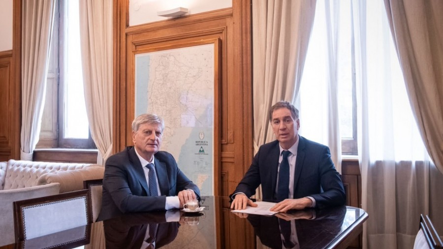 Tras la reuni&oacute;n entre Ziliotto y Santilli, Naci&oacute;n reanud&oacute; el env&iacute;o de fondos previsionales a La Pampa