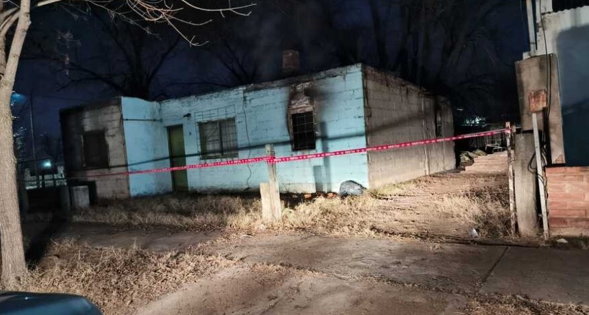 Un hombre falleci&oacute; tras el incendio de su vivienda en Victorica