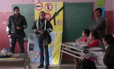 Se realizó una nueva charla de Educación Vial en Carro Quemado