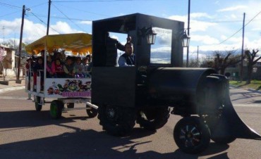 El trencito de la CEVic en Carro Quemado