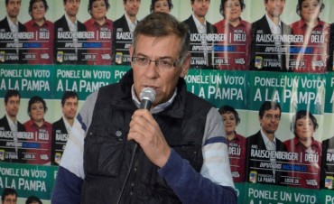 Jorge Diaz abrió local que apoya la lista 2 A