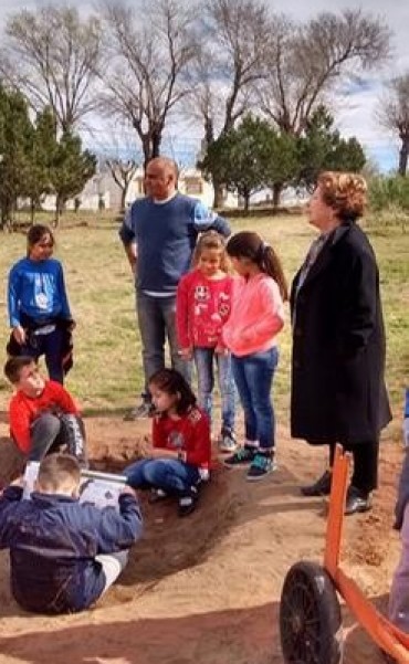 GARELLO VISITÓ LA ESCUELA Nº 159 DE CARRO QUEMADO