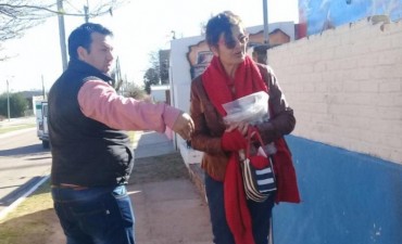 Carro Quemado: Visita de Adriana Maggio