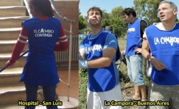 Estilo La Cámpora: Adolfo exige pecheras para los empleados de los hospitales