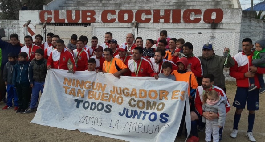 LA MARUJA NUEVAMENTE CAMPEON EN VETERANOS