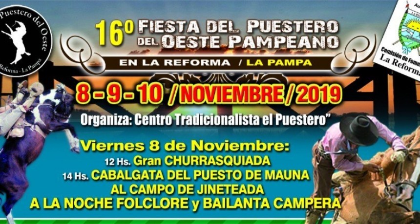 EN NOVIEMBRE, UNA NUEVA EDICIÓN DE LA FIESTA DEL PUESTERO EN LA REFORMA