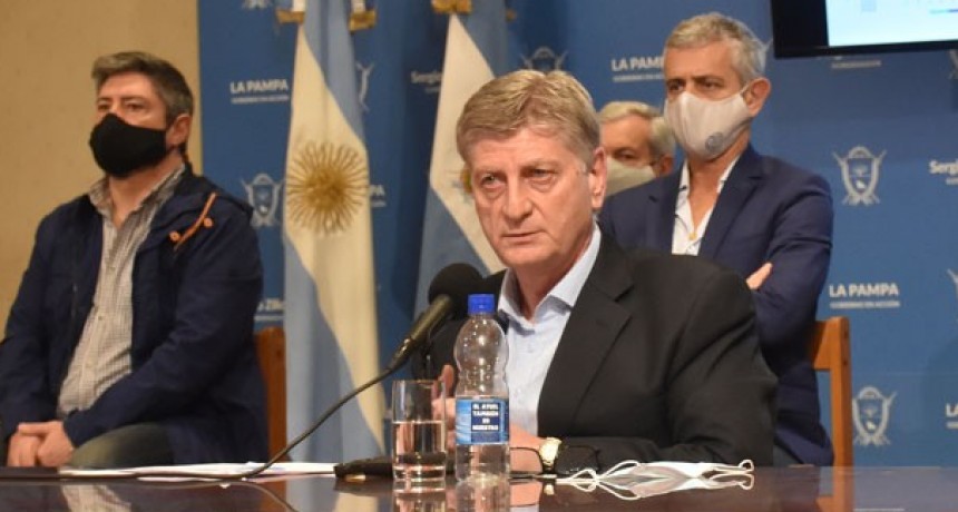 La Pampa: El gobernador Sergio Ziliotto habilitó la circulación entre localidades solo para actividades económicas, personal de salud y el transporte interurbano de pasajeros