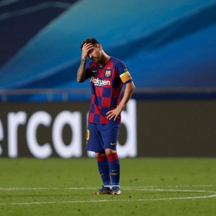 Messi vuelve a desaparecer en una eliminación del Barça en la Champions