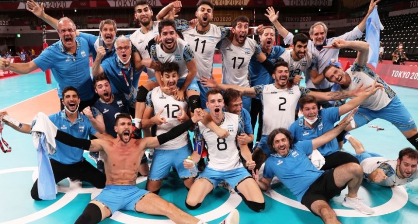 Histórico bronce del vóley en los Juegos de Tokio 