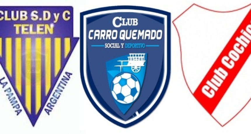 VUELVE EL FUTBOL: ESTA SABADO TELEN ESPERA A MATADEROS Y EL DOMINGO CARRO ESPERA A COCHICO