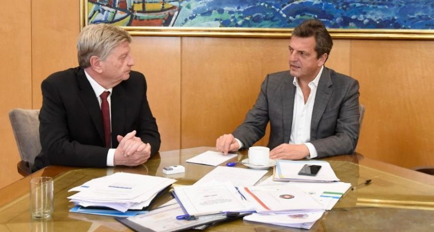 Ziliotto se reunió con el ministro Massa y los secretarios Bahillo y De Mendiguren