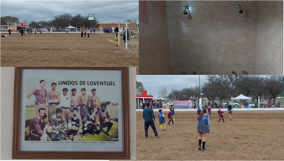 MIRÁ LOVENTUEL...INAUGURÓ POLIDEPORTIVO CON ENCUENTRO DE FUTBOL INFANTIL 