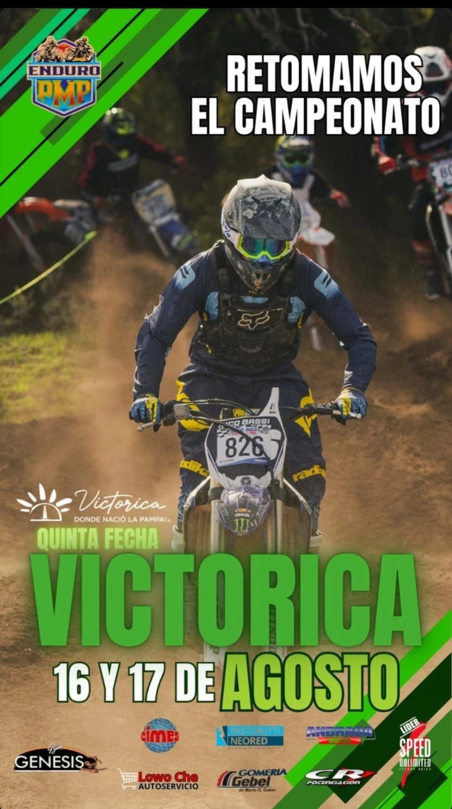 SE CORRE LA QUINTA FECHA DEL ENDURO EN VICTORICA