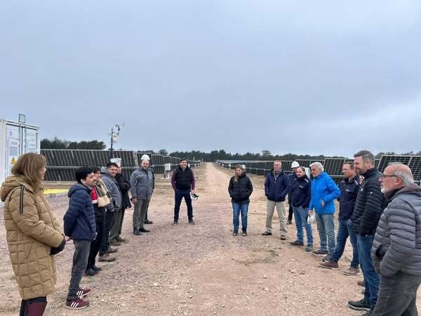 Actividad en el Parque Solar Fotovoltaico “Antü Mamüll” de Victorica 