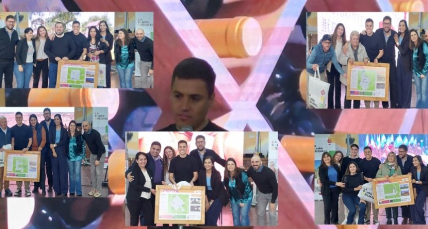 Presentaron mapas turísticos en Luan Toro