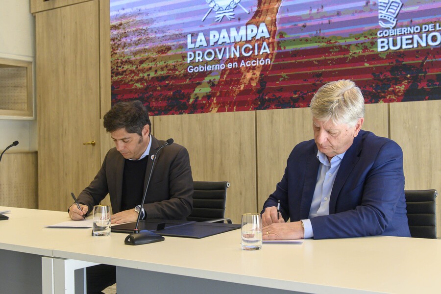 El Ni&ntilde;o: Ziliotto y Kicillof acordaron sistema de monitoreo y alerta de crecidas del r&iacute;o Quinto