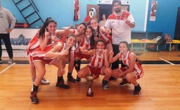 LAS CHICAS DEL BÁSQUET U17 CAMPEONAS DE LOS JUEGOS DEPORTIVOS PAMPEANOS