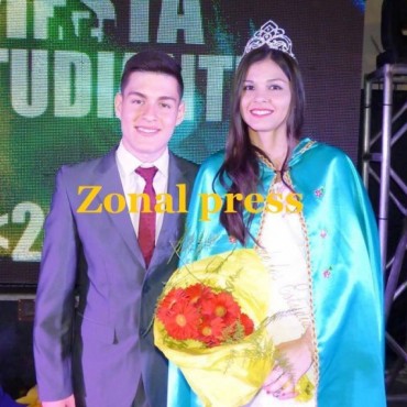 KATYA MORAN ES LA NUEVA REINA DE LOS ESTUDIANTES 2017.