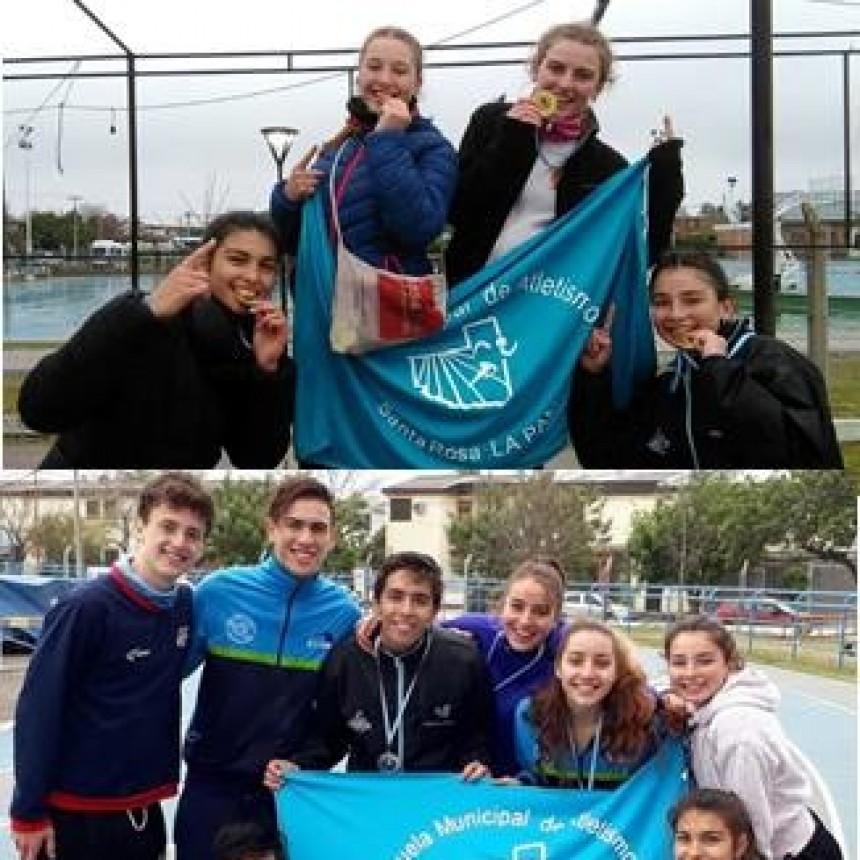 Juliana Rodriguez y Franco Palmieri en el medallero del Nacional
