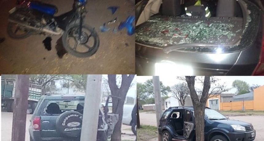 Madrugada accidentada