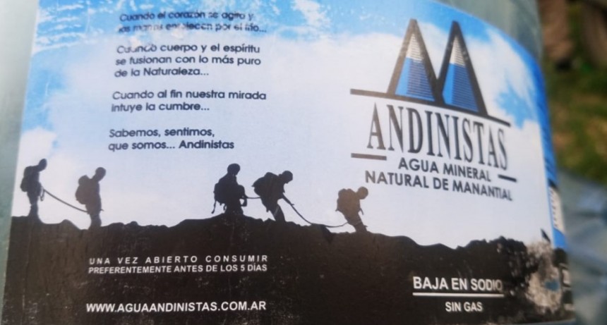 Prohiben la venta de agua mineral 