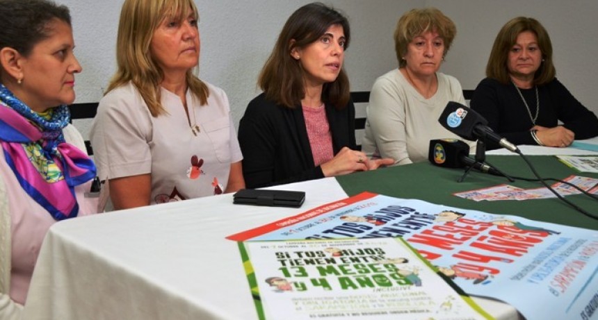 Inicia campaña de vacunación contra el sarampión y rubéola